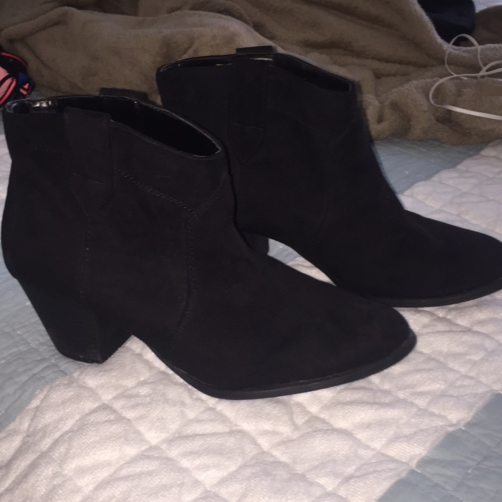 Black booties